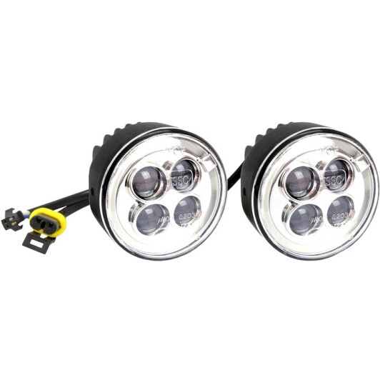 Комплект дополнительных LED фар Amio DRL-510L 01525 универсальных 12 W 2 шт.