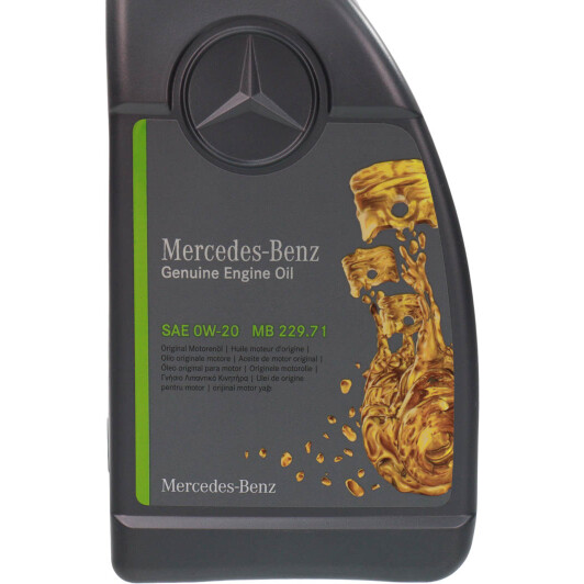 Масло Mercedes-Benz MB 229.71 0W-20 1 л на Isuzu Rodeo