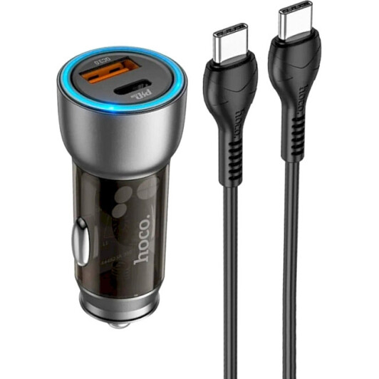 Usb зарядка в авто Hoco NZ8 Sprinter 6931474782762