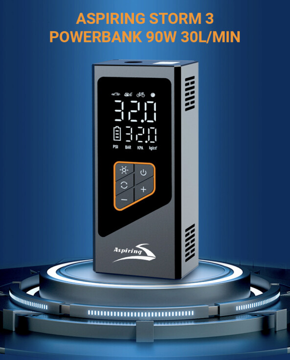 Портативний компресор Aspiring Storm 3