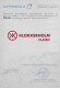 Сертификат на Підкрилок Klokkerholm 9548388 для Volkswagen Tiguan