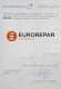Сертификат на Моторное масло Eurorepar Best 5W-40 на Nissan Interstar