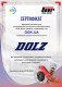 Сертификат на Помпа Dolz H109