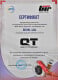 Сертификат на Готовый антифриз QT Extra G12 красный -40 °C