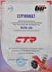 Сертификат на Подушка двигателя CTR CZKD1