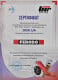 Сертификат на Тормозные колодки Ferodo FDB1920