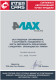 Сертификат на Аккумулятор 4Max 6 CT-60-R BAT60540R4MAX