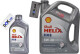 Моторное масло Shell Helix HX8 5W-30 на Fiat Uno