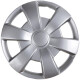 Комплект колпаков на колеса Carface Leon цвет серый