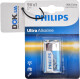 Батарейка Philips Ultra Alkaline 6LR61E1B/10 PP3 (Krona) 9 V 1 шт