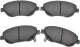 PA-276AF Japanparts Тормозные колодки