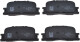 ADT342129 Blue Print Тормозные колодки