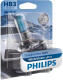 Автолампа Philips WhiteVision Ultra HB3 P20d 60 W синяя 9005WVUB1