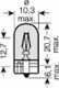 Автолампа Osram Original WY5W W2,1x9,5d 5 W помаранчева 282702b