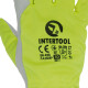 Рукавички робочі Intertool шкіряні зелені XL (10