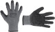 Перчатки рабочие Intertool трикотажные с вспененым латексным покрытием серые XL (10