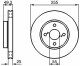 0 986 479 B70 Bosch Гальмівний диск для Toyota Corolla