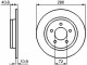 Тормозной диск Bosch 0 986 479 C79
