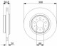 0 986 479 C78 Bosch Гальмівний диск на Volvo XC90