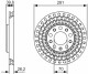 0 986 479 C42 Bosch Гальмівний диск