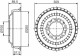 0986477271 Bosch Гальмівний барабан для Chevrolet Niva
