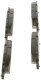 0986494770 Bosch Тормозные колодки для Toyota Yaris