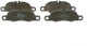 0986494784 Bosch Тормозные колодки