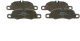 0986494784 Bosch Тормозные колодки