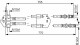 Тормозной шланг Bosch 1987481805 для Ford Transit