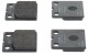 0986494775 Bosch Тормозные колодки