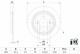 0986479e46 Bosch Тормозной диск