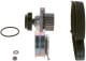 1987946392 Bosch Комплект ремня ГРМ + помпа