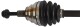 Полуось SKF vkjc4518 для Volkswagen Tiguan