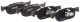 vkbp80020 SKF Тормозные колодки