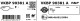 vkbp90381a SKF Тормозные колодки