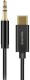 Кабель Remzona 6934282563226 USB type-C - 3.5 (Male) 1 м
