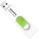 Флешка Adata UV320 White/Green 128 ГБ