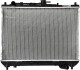 Радиатор охлаждения двигателя Van Wezel 27002066 для Mazda 323