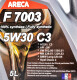 Моторное масло Areca F7003 С3 5W-30 5 л на Daewoo Lacetti