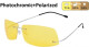 Универсальные очки для вождения Autoenjoy Profi-Photochromic LF02,2YWOW прямоугольные