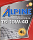 Моторное масло Alpine TS 10W-40 4 л на Peugeot 3008