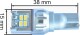 Автолампа Prime-X T15 2000000015170