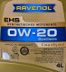 Моторное масло Ravenol EHS 0W-20 4 л на BMW 1 Series