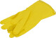 Перчатки рабочие Intertool латексные желтые, L 9