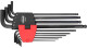 Набор ключей шестигранных Vigor V5601 1,5-10 мм с шарообразным наконечником 10 шт