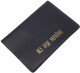 Обкладинка для паспорта Grande Pelle Україна 16725 чорний