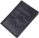 Обложка для паспорта Grande Pelle Карта 16773 черный