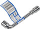 Ключ торцевой Vorel 54630 L-образный 9 мм