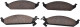 0 986 494 313 Bosch Тормозные колодки