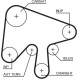 KP25630XS Gates Комплект ременя ГРМ + помпа